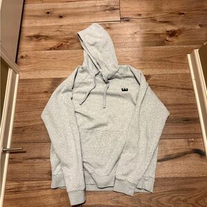 Men's Gray Underarmour Hoodie Sweater